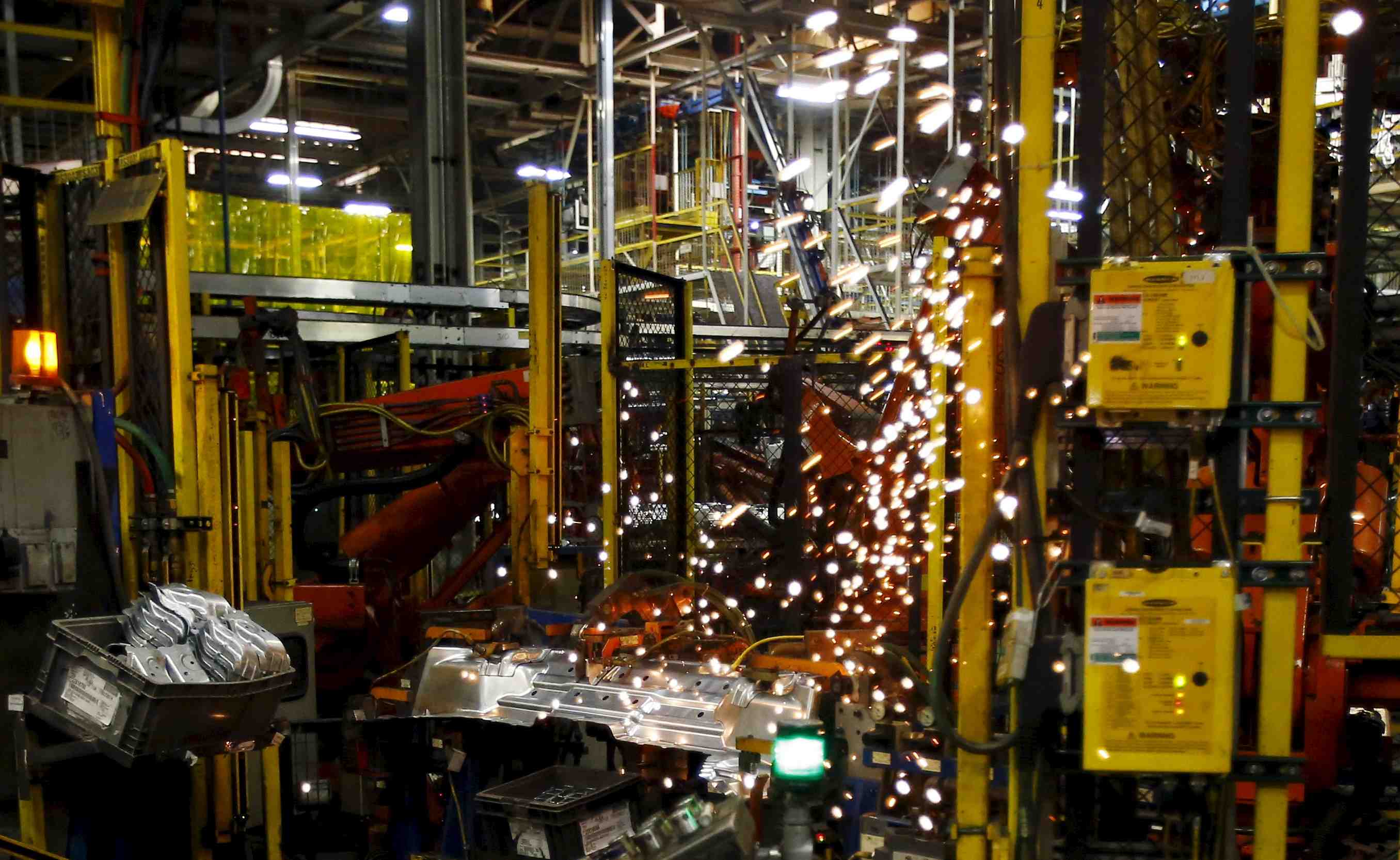 Rebond des commandes a l'industrie aux etats-unis