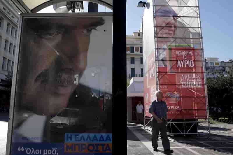 Les grecs se preparent a aller voter dimanche