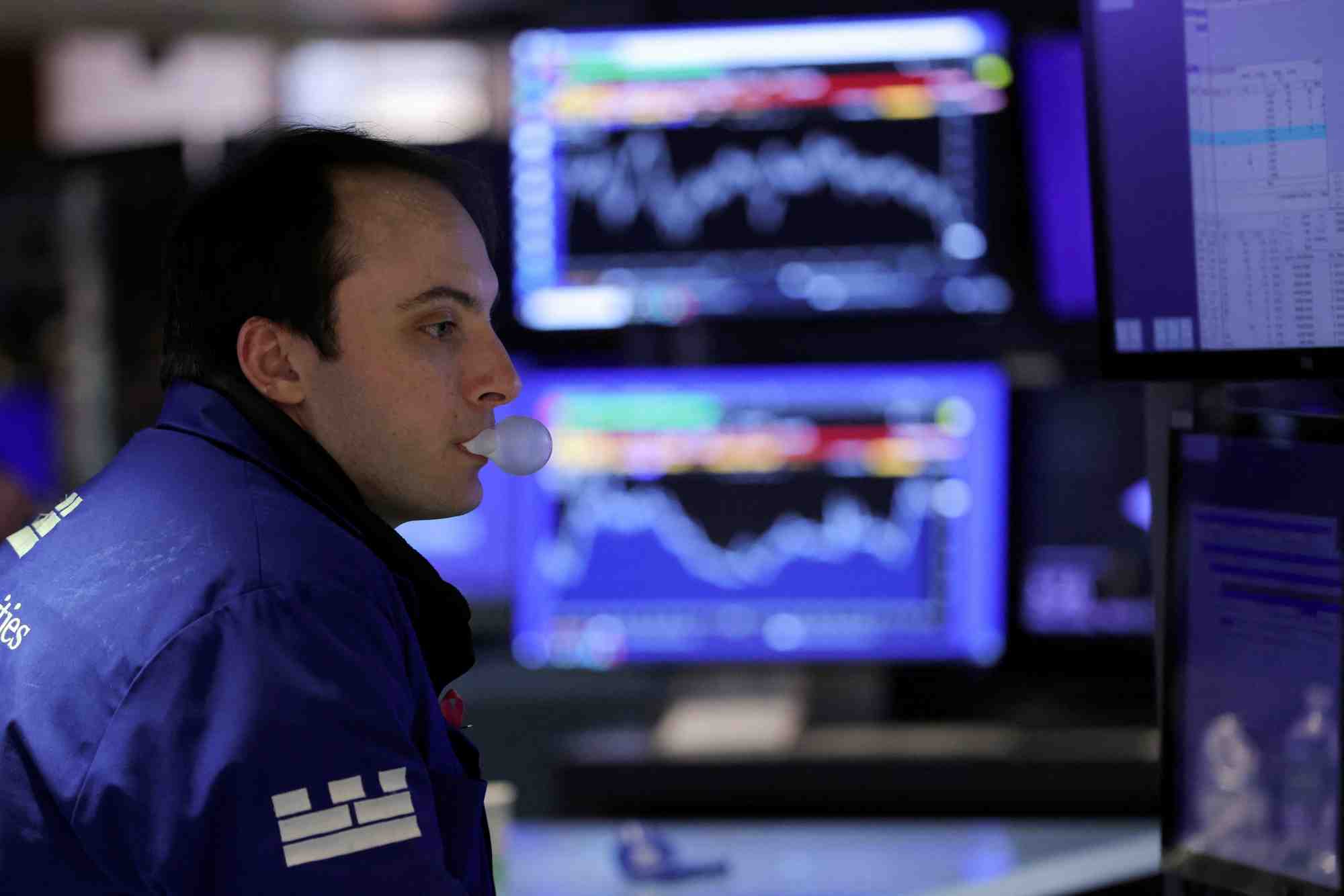Un trader a new york