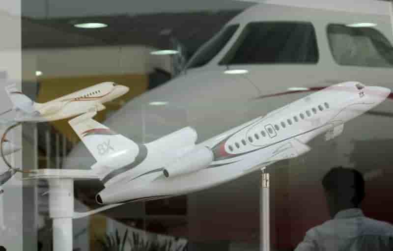 Dassault Aviation présente le 8X, prévu pour être livré en 2016