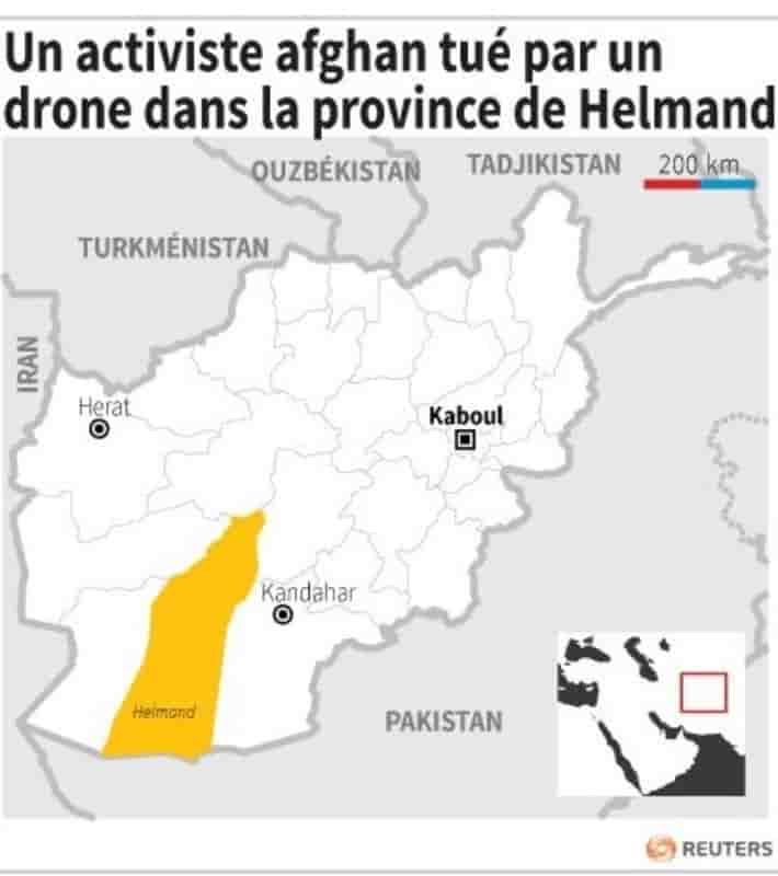 Un activiste afghan de renom tue par un drone