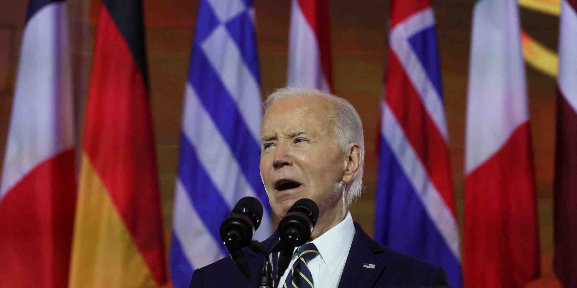 « La Russie ne gagnera pas », a lancé avec force le président américain, Joe Biden, dans un discours très attendu mardi.