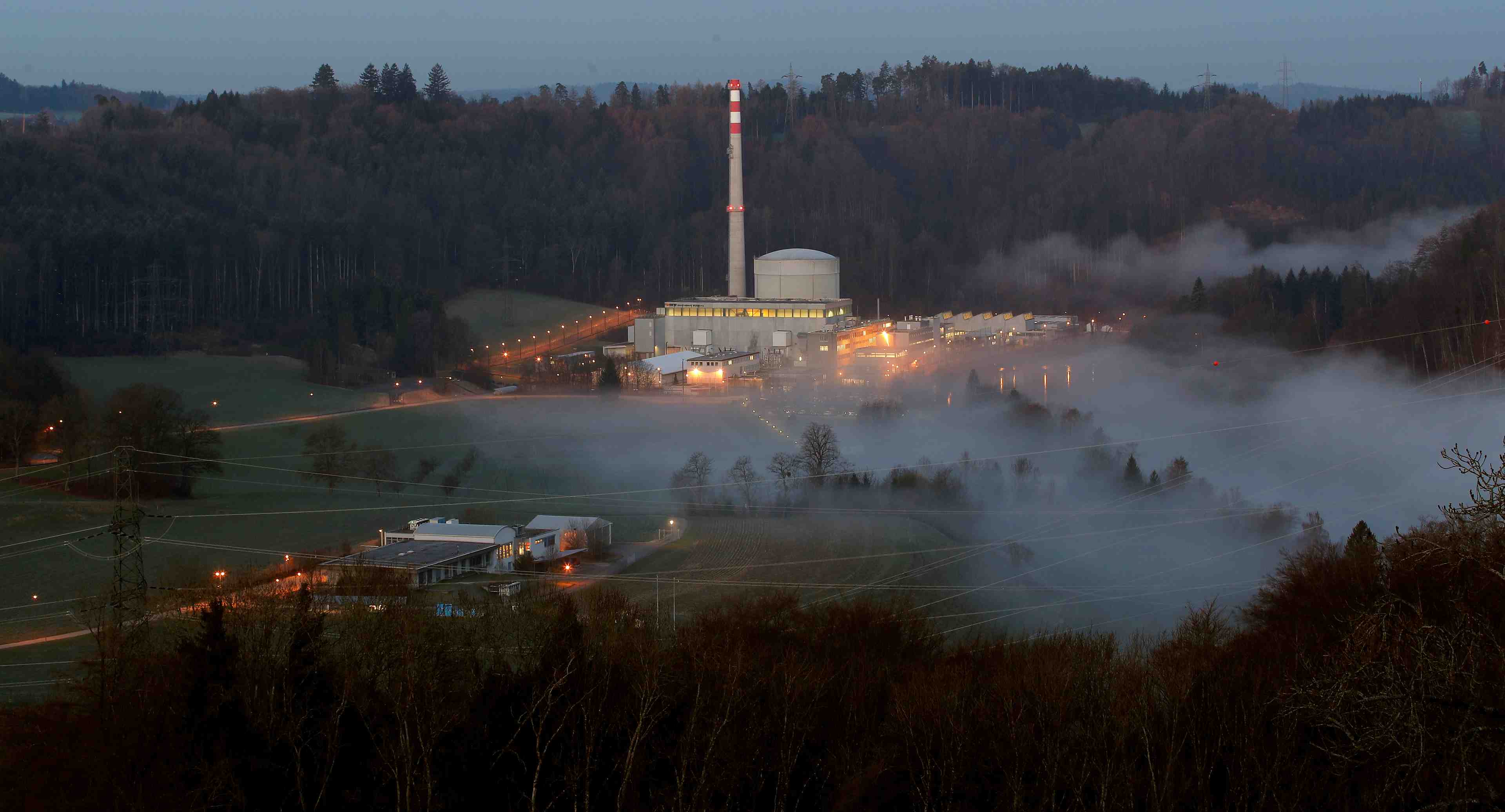La suisse debranche la centrale nucleaire de muhlberg