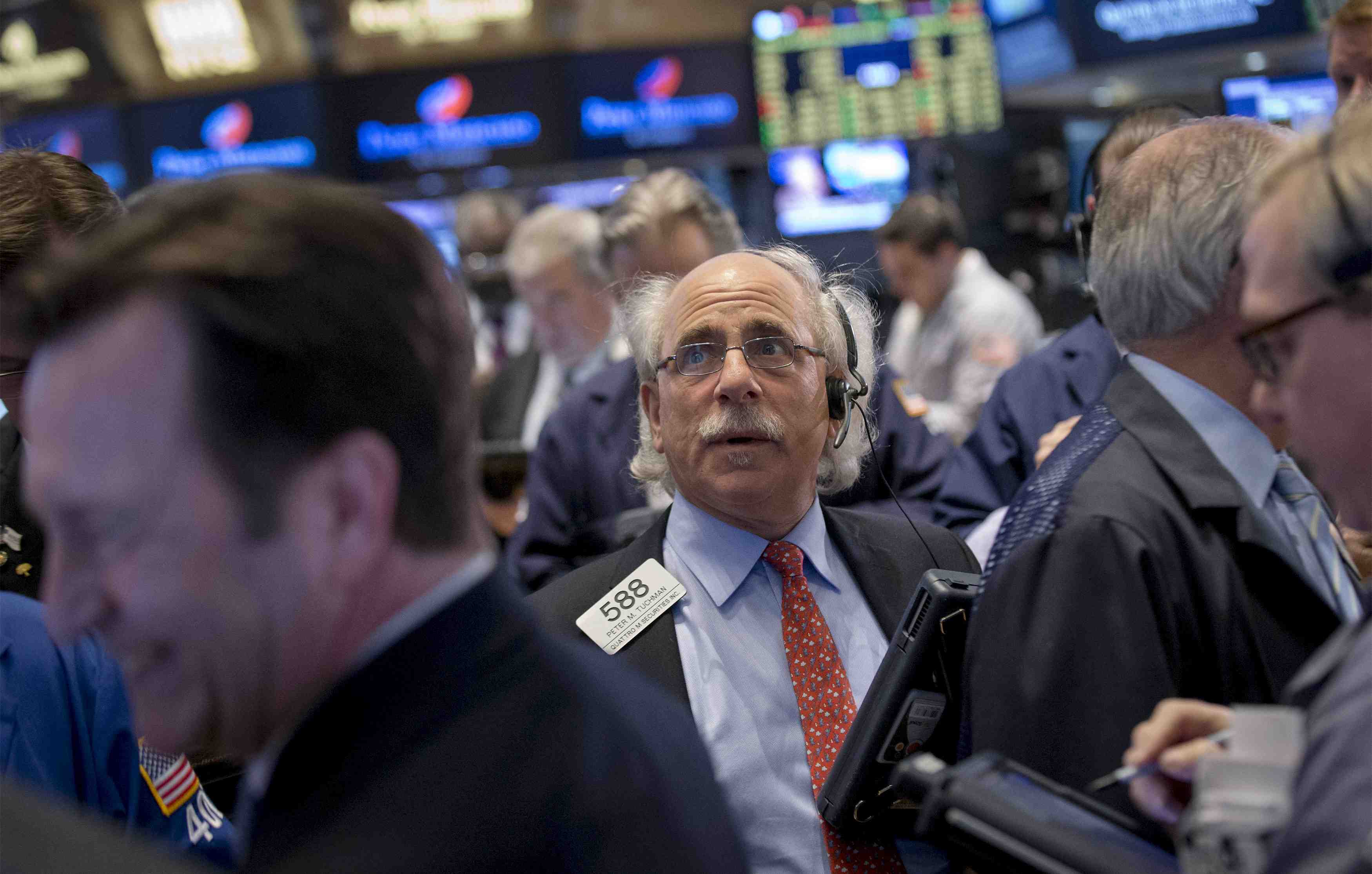 La bourse de new york a fini en legere hausse