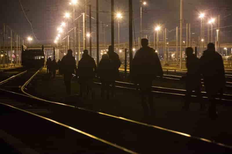 Demantelement de pres de 200 filieres de migrants en 2015 en france