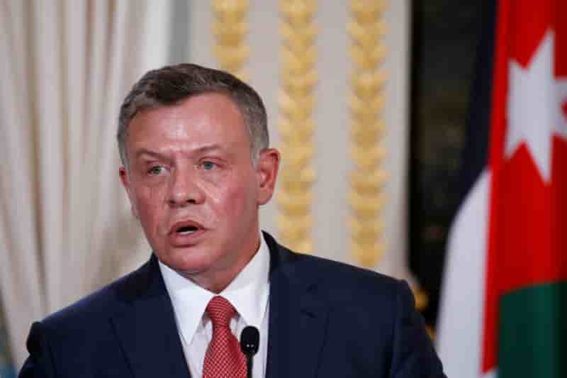 Visite du roi de jordanie en russie