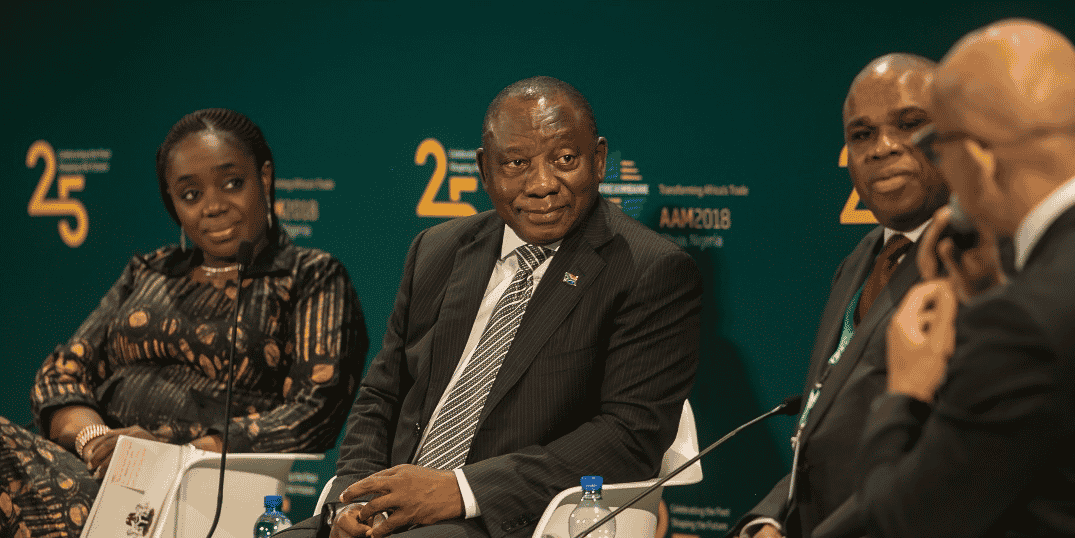 Afreximbank Oramah Ramaphosa