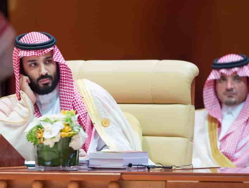 Le prince heritier saoudien a vu le secretaire us au tresor