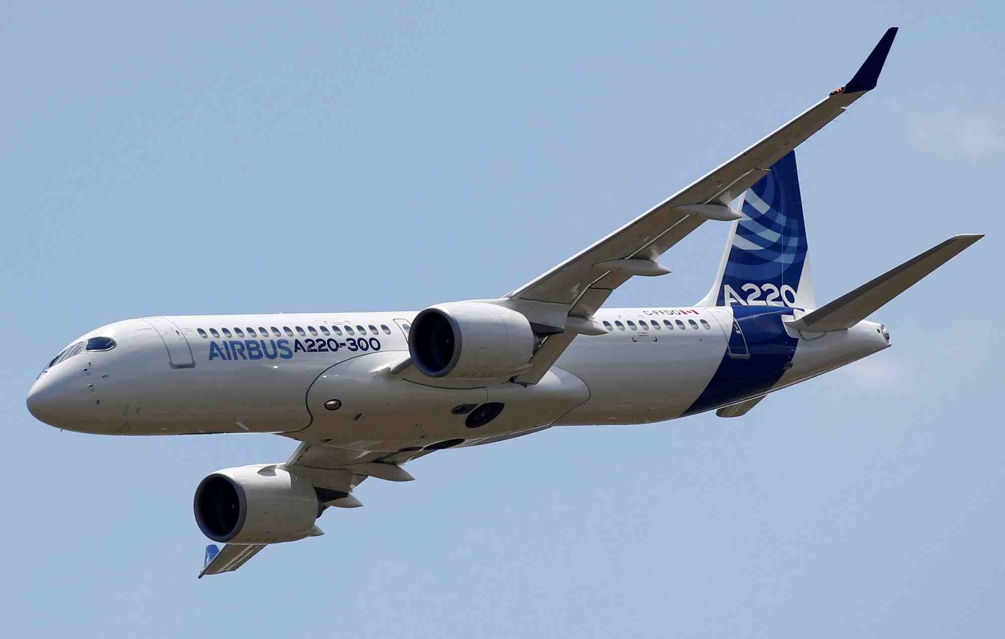 Airbus en negociation pour une commande preliminaire d'a220