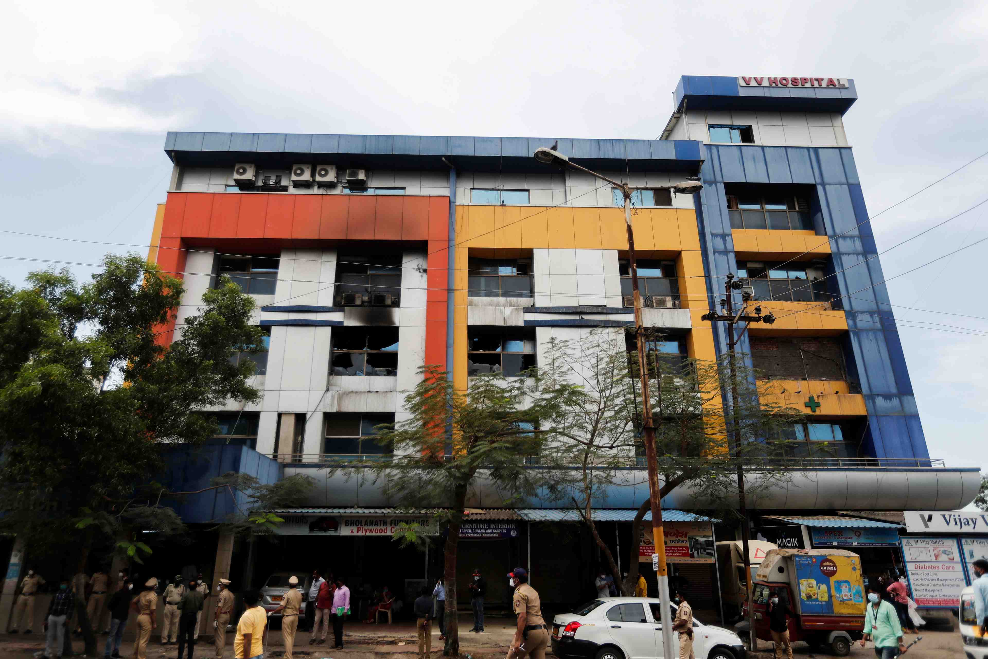 Coronavirus/inde: un incendie dans un hopital fait 12 victimes