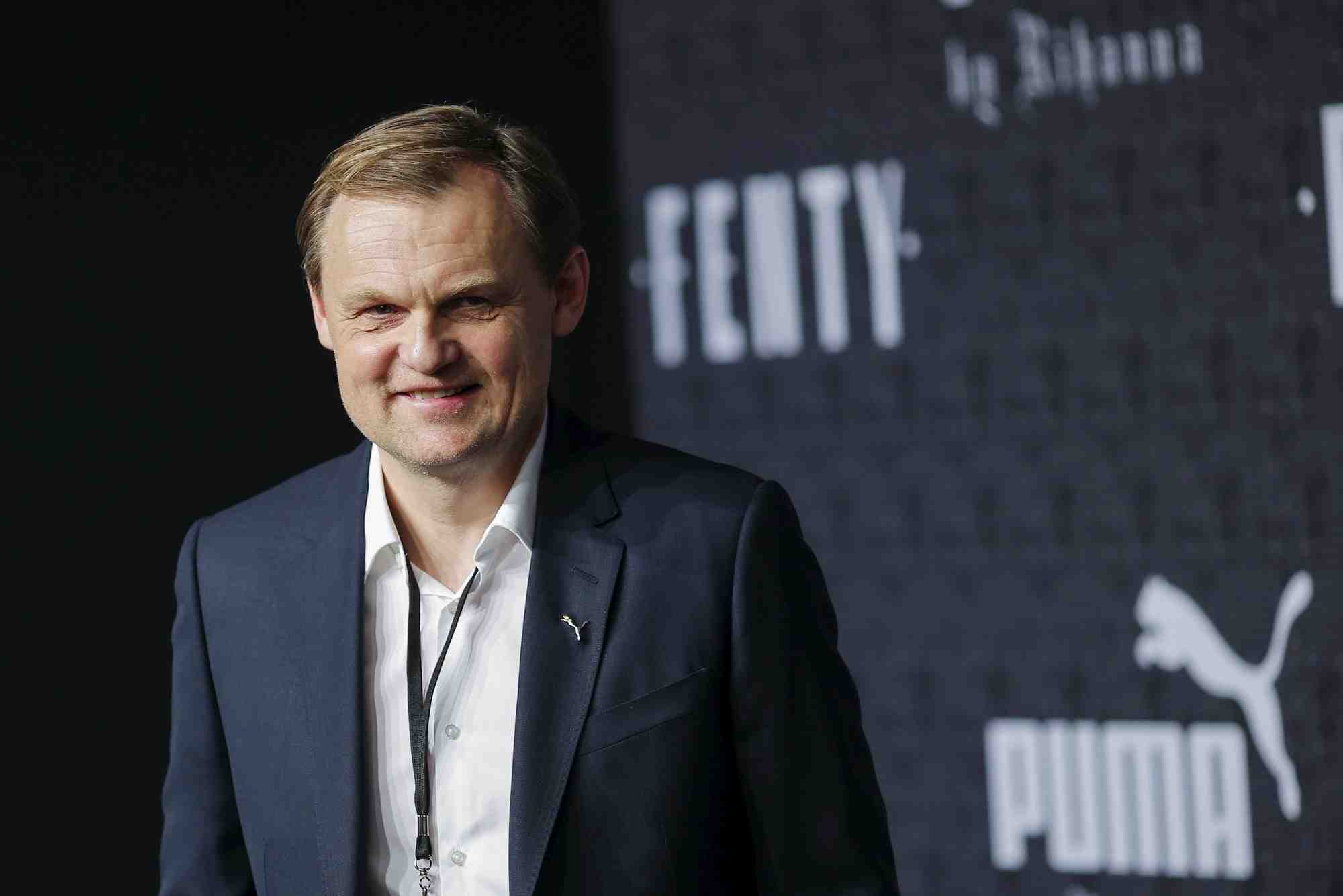 Le president du directoire de puma bjorn gulden