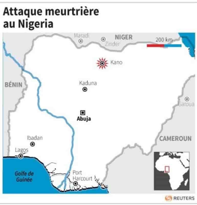 Attaque meurtrière dans la ville nigériane de Kano
