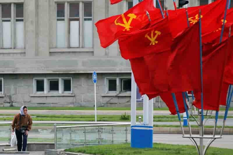 Derniers preparatifs a pyongyang avant le congres du parti des travailleurs