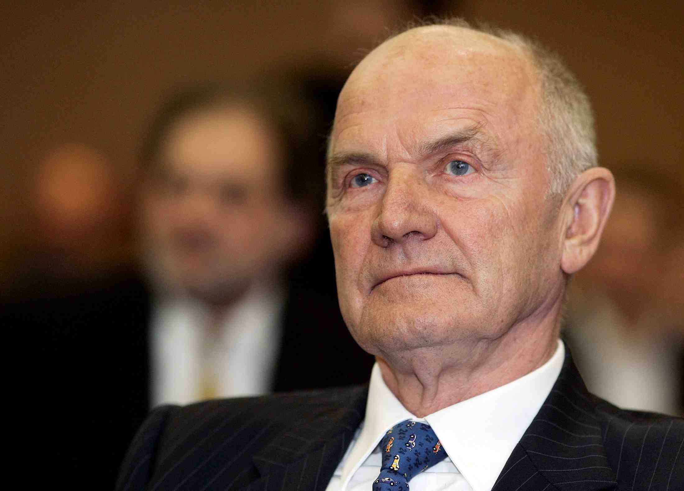 Ferdinand piech, artisan de l'expansion mondiale de vw, est mort