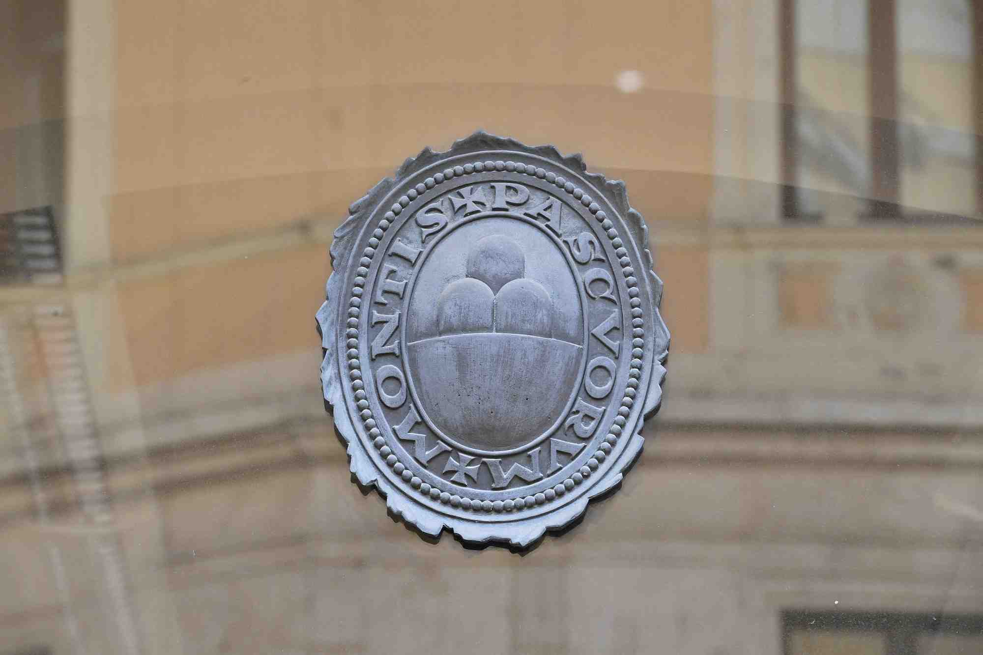 Photo du logo de la banque mps