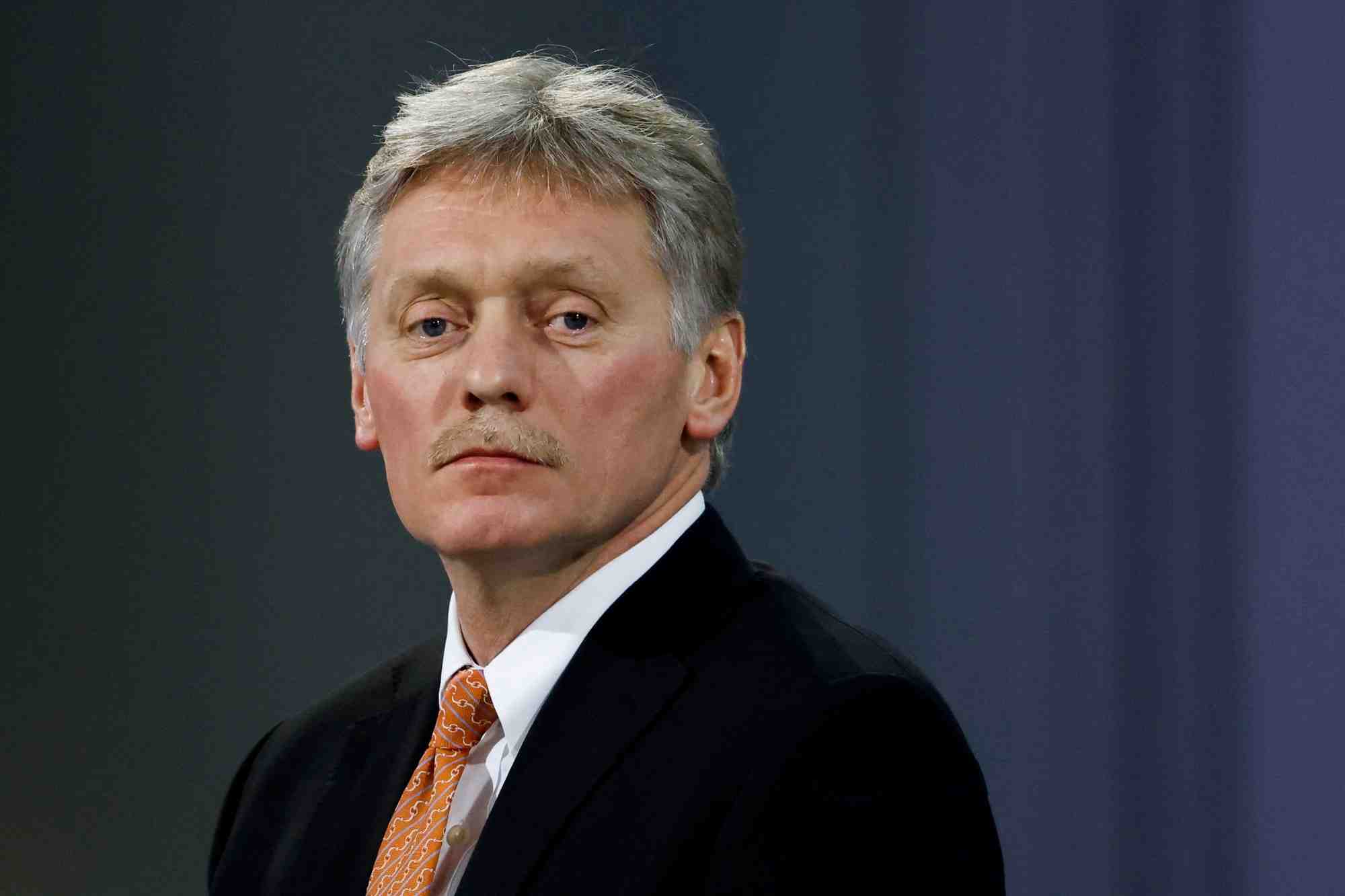 Photo d'archives du porte-parole du kremlin, dmitri peskov