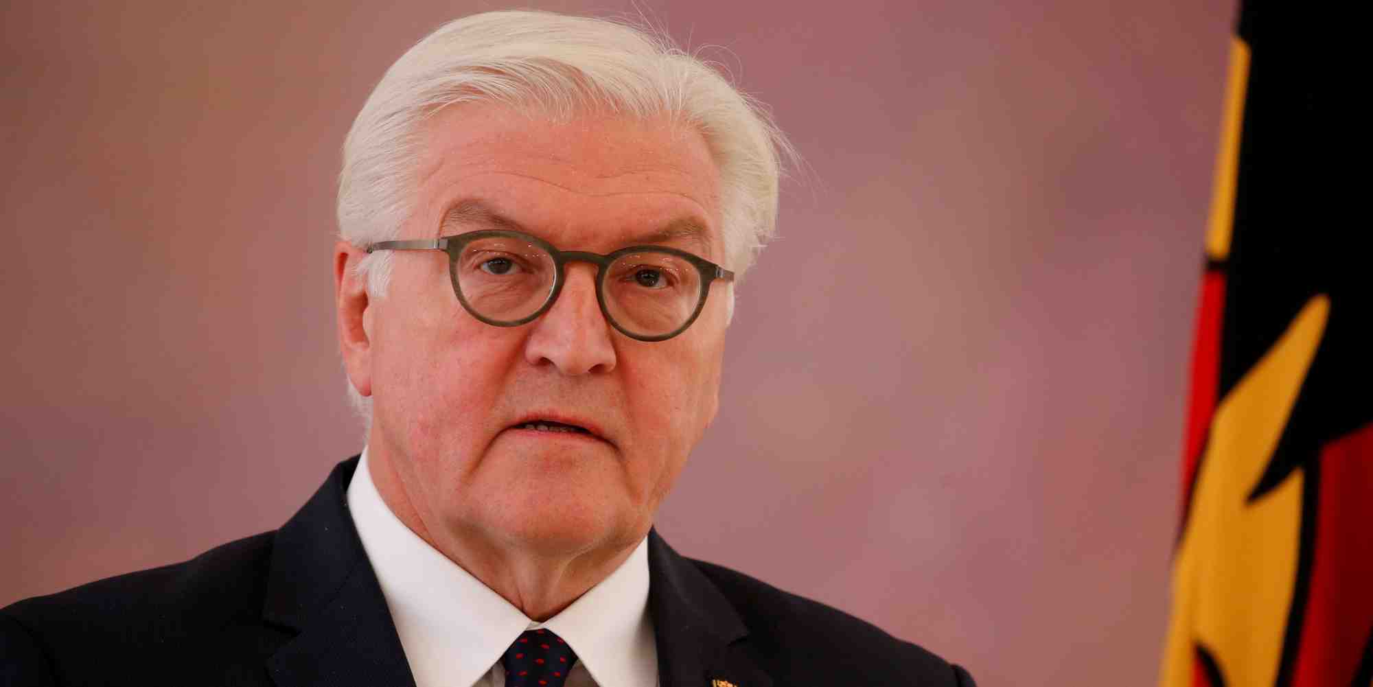 Le président allemand, Frank-Walter Steinmeier.