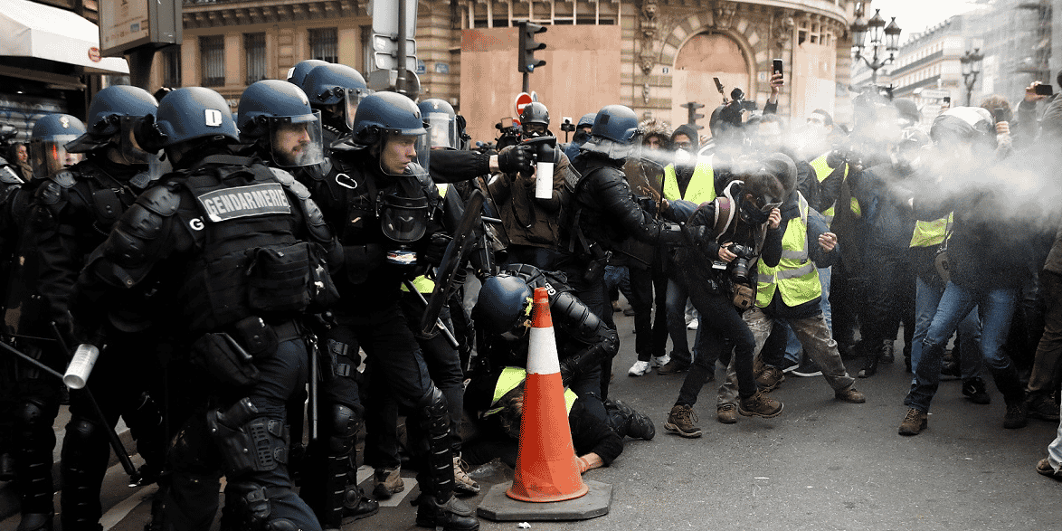 CRS, policiers, gendarmerie