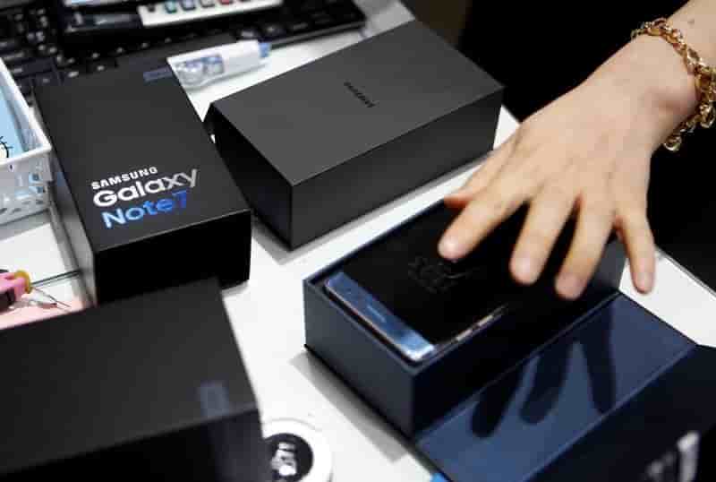 Samsung offre des bons d'achats en echange du note 7