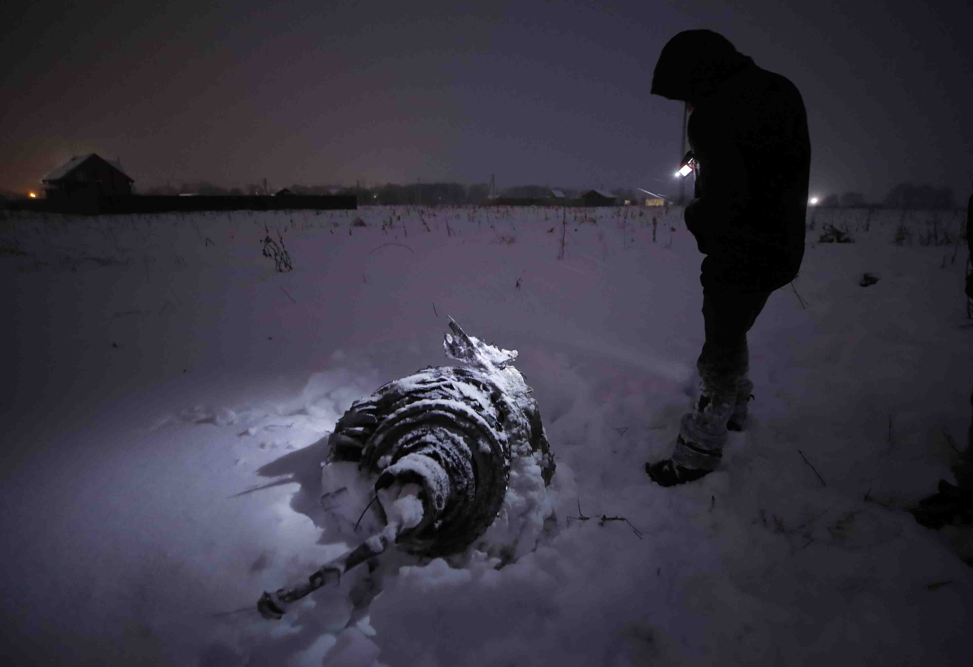 Le froid a l'origine de l'accident d'avion pres de moscou