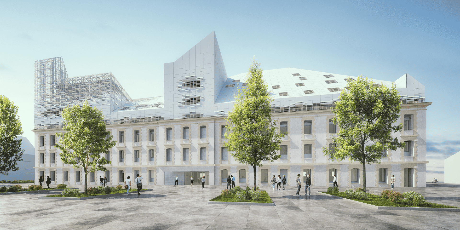 Futur campus Essca Bastide Niel