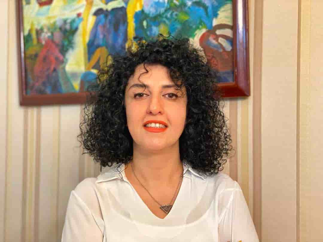 La militante iranienne narges mohammadi, laureate du prix nobel de la paix