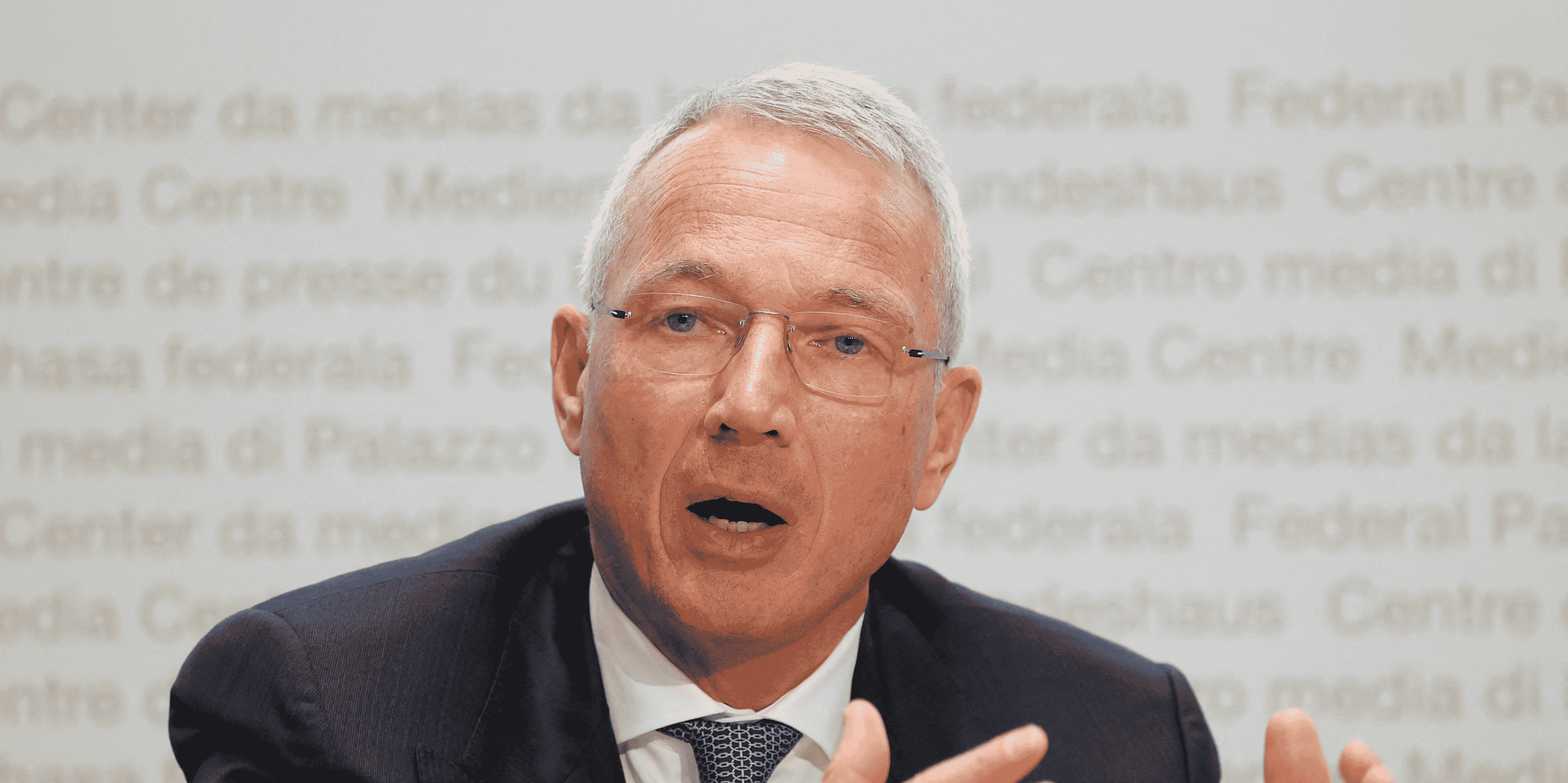 Axel lehmann, president de credit suisse, a berne