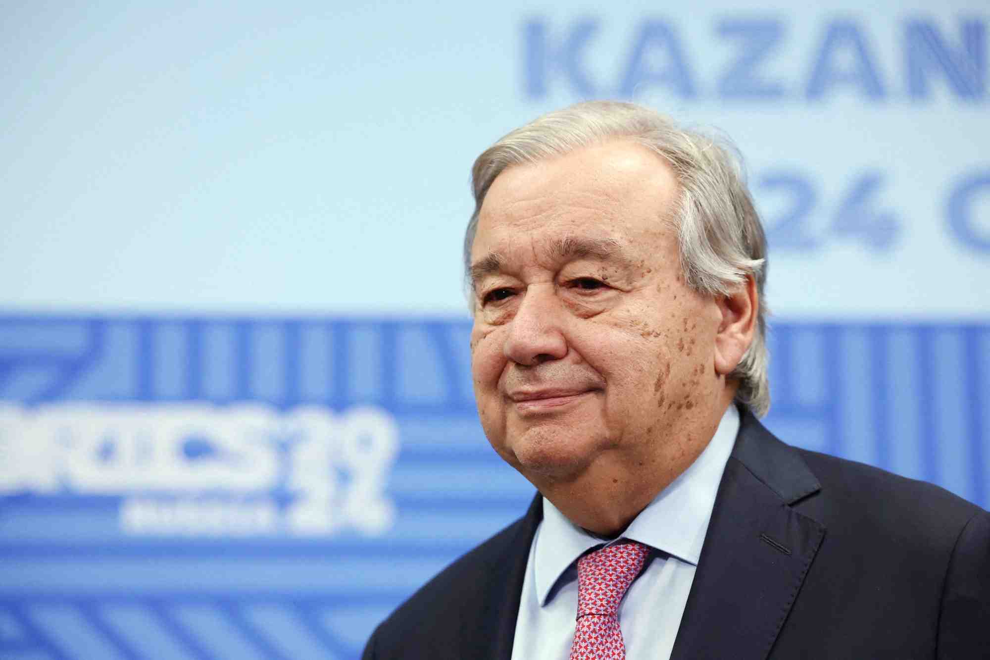 Le secretaire general de l'onu appelle a la paix a gaza, au liban, en ukraine et au soudan