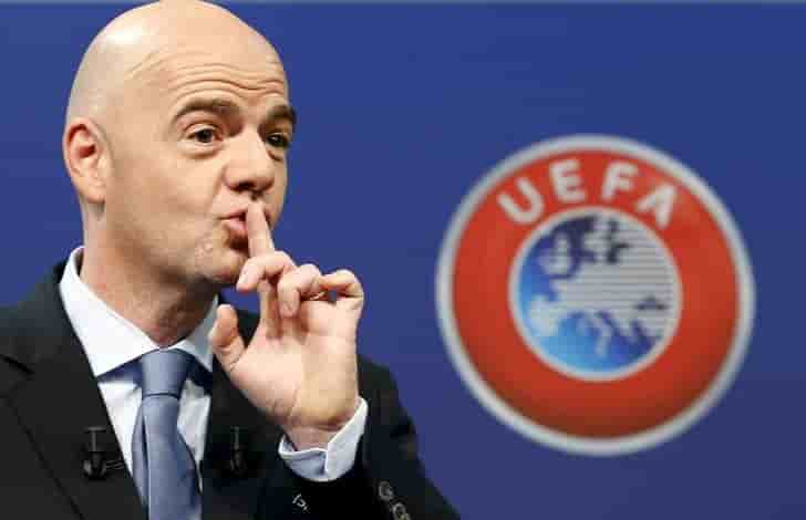 Perquisition au siege de l'uefa