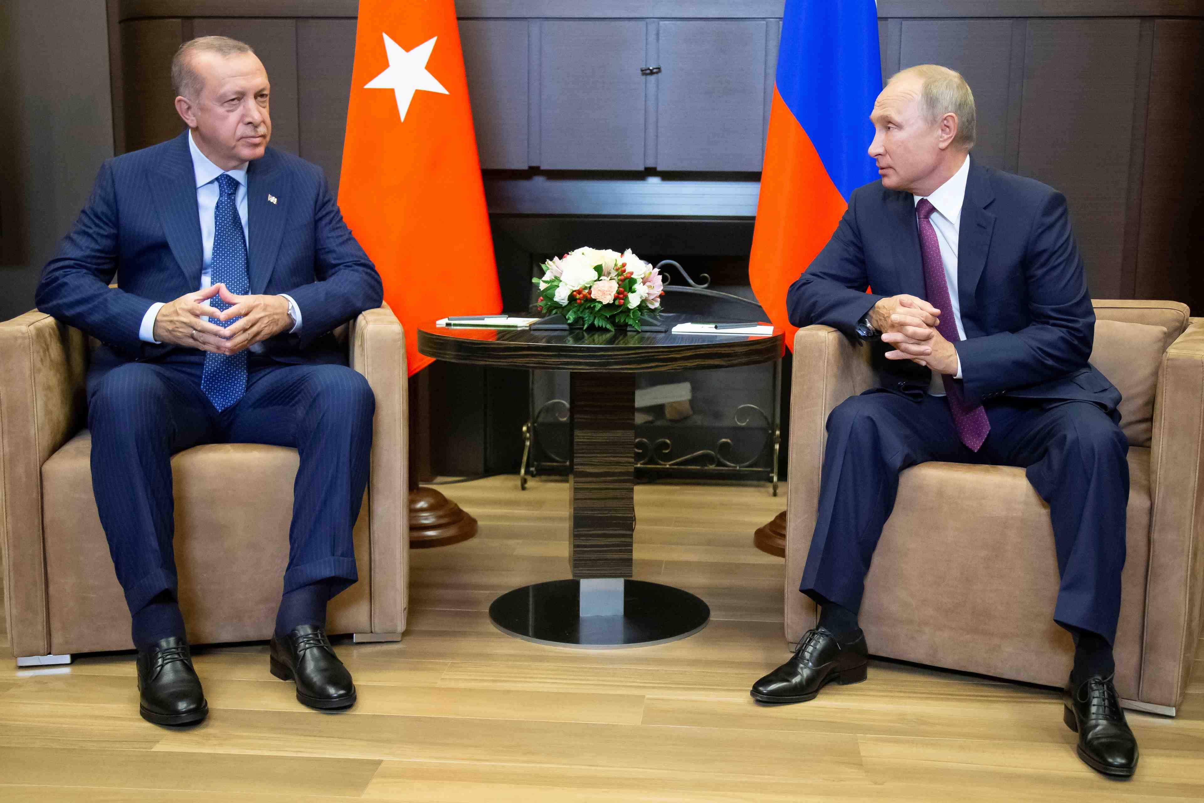 Syrie: erdogan rencontre poutine, promet un "nouvel espoir"