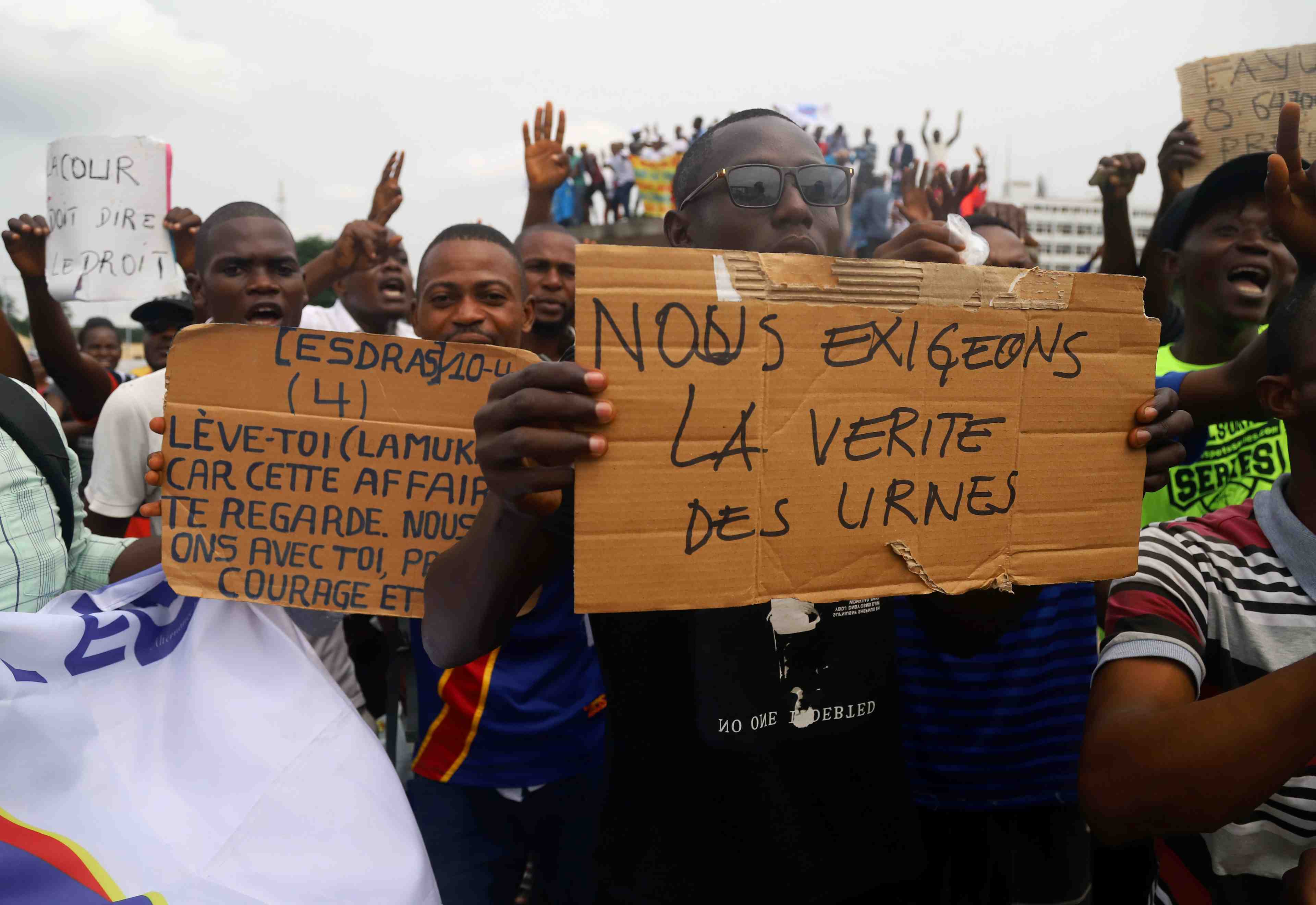 Kinshasa ne repoussera pas la proclamation des resultats du scrutin