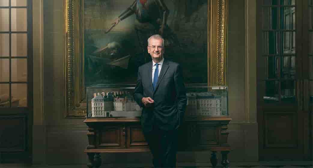 François Villeroy de Galhau à la Banque de France, le 26 août 2024.