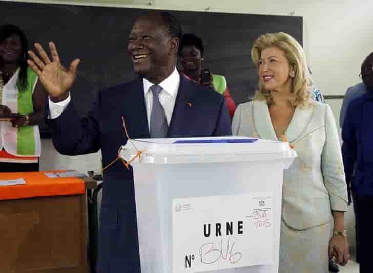 Alassane ouattara obtient un deuxieme mandat en cote d'ivoire