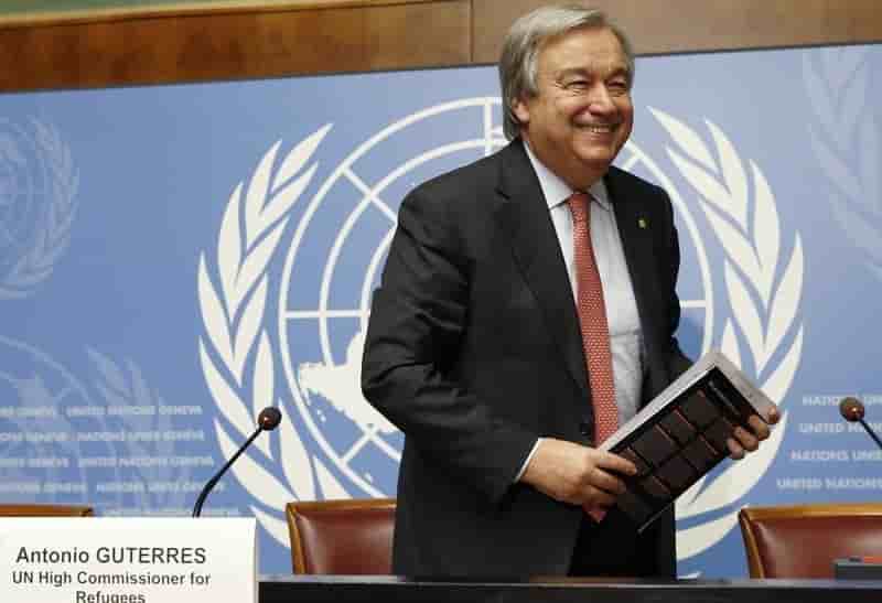 Le patron du hcr veut une repartition massive des refugies en europe
