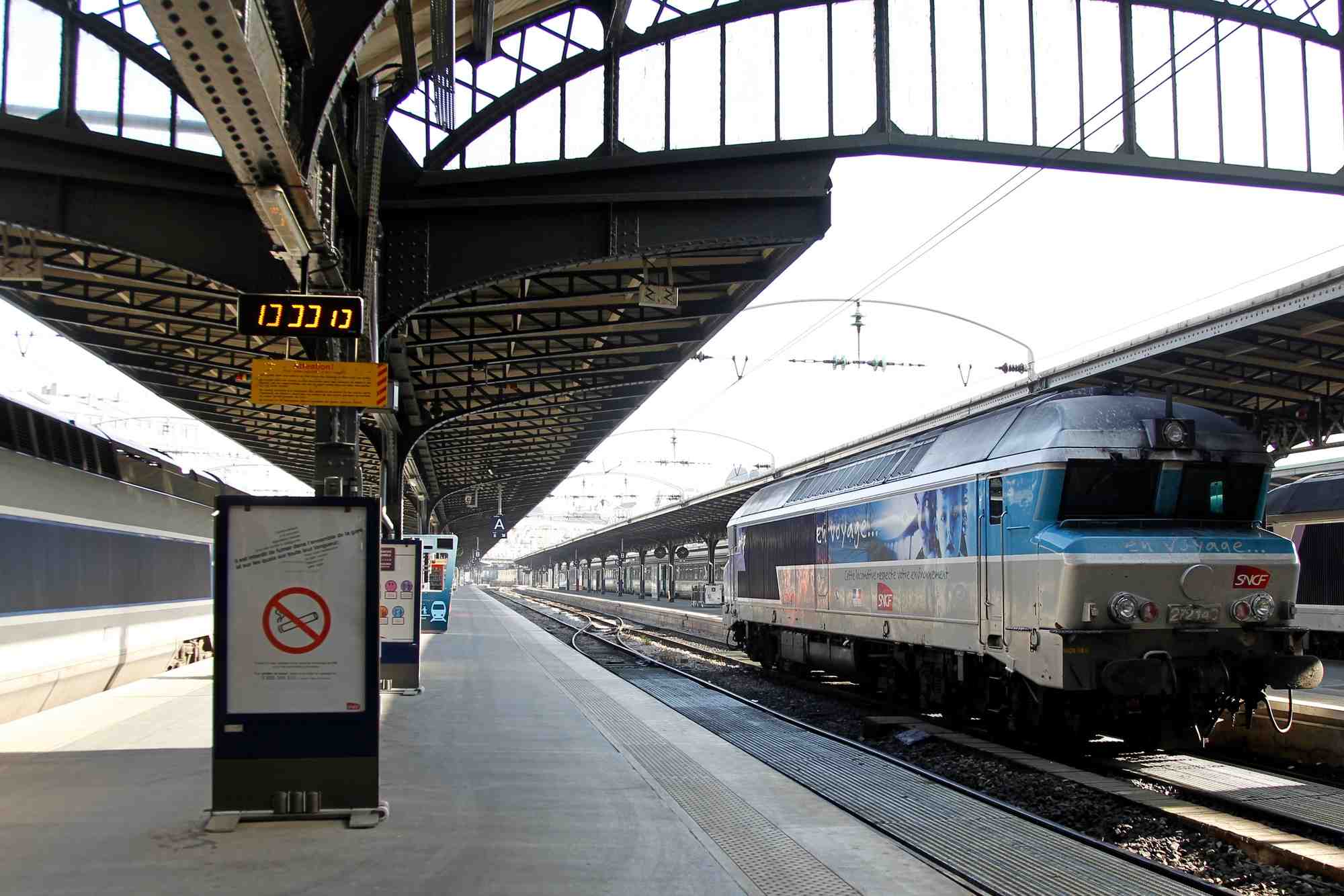 Gare de l'Est locomotive