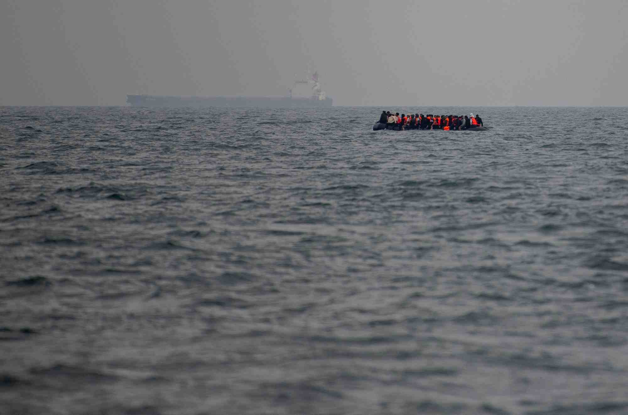 Le Royaume-Uni reste un pays très attractif pour les migrants qui risquent leur vie en tentant de traverser la manche. (Photo d'archives)