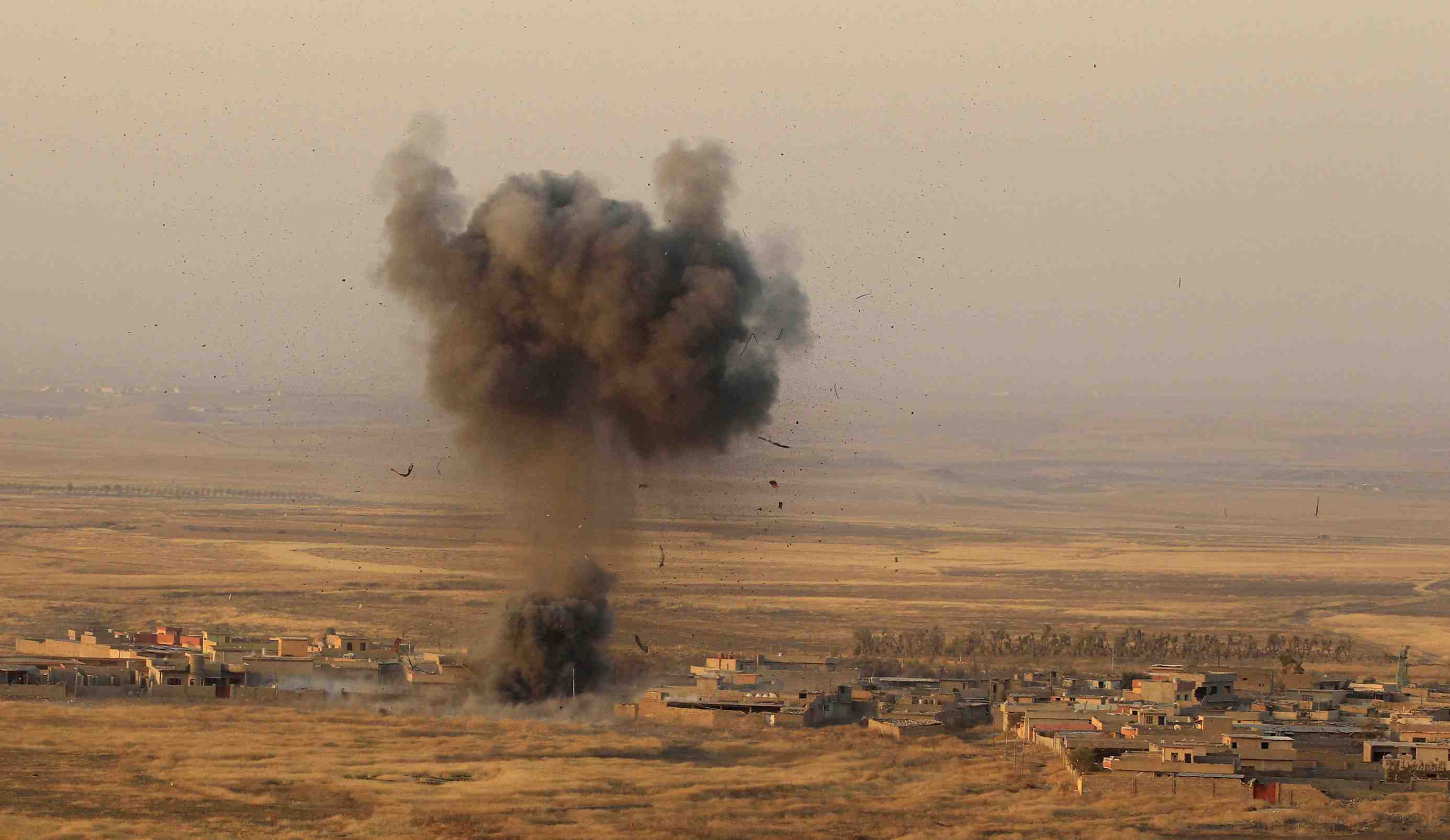 Nouvelle offensive des forces irakiennes et kurdes pres de mossoul