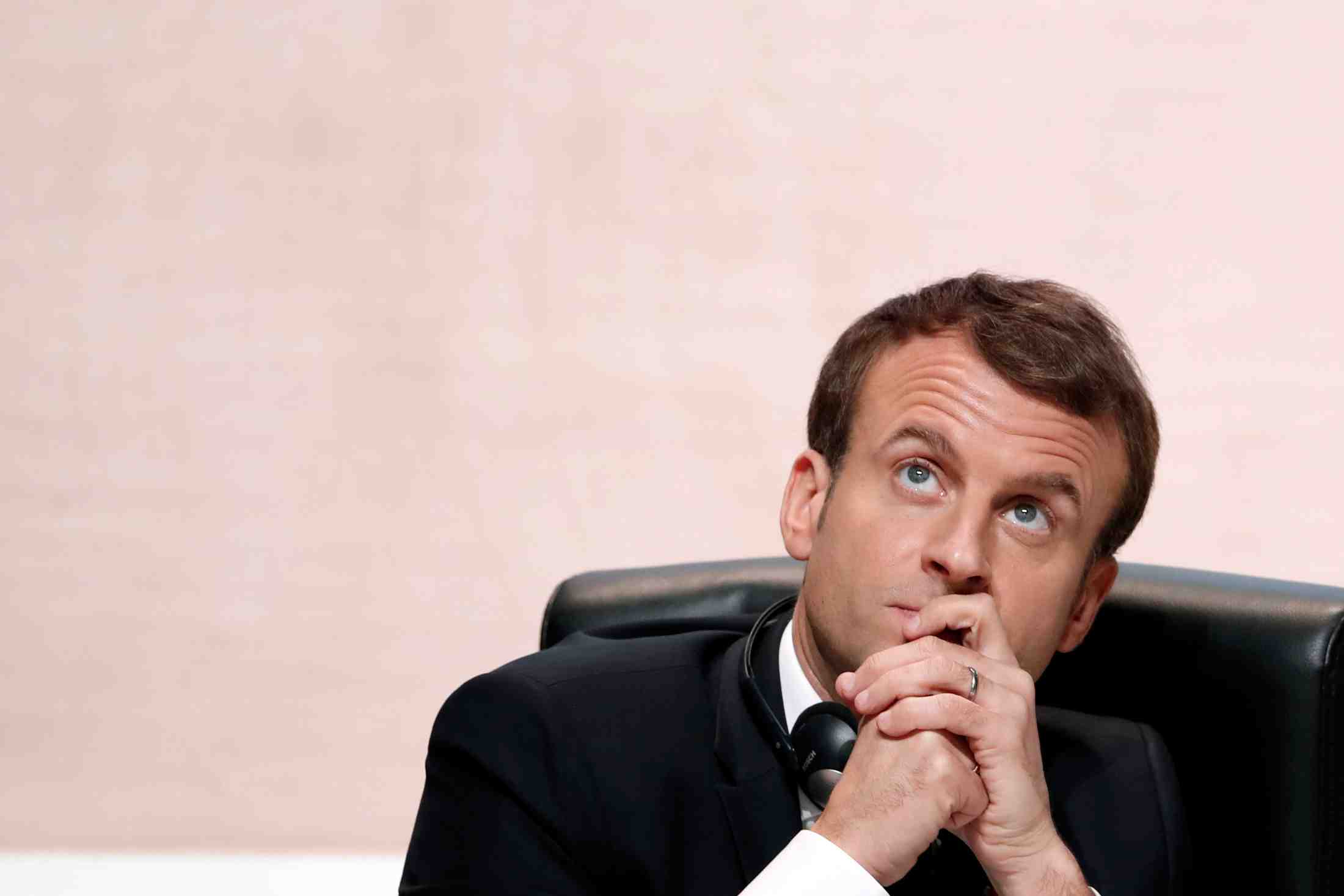 Il faudra parler a assad a la fin de la guerre contre l'ei, dit macron