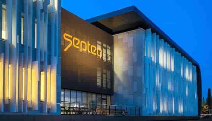 Le siège de Septeo à Pérols, près de Montpellier