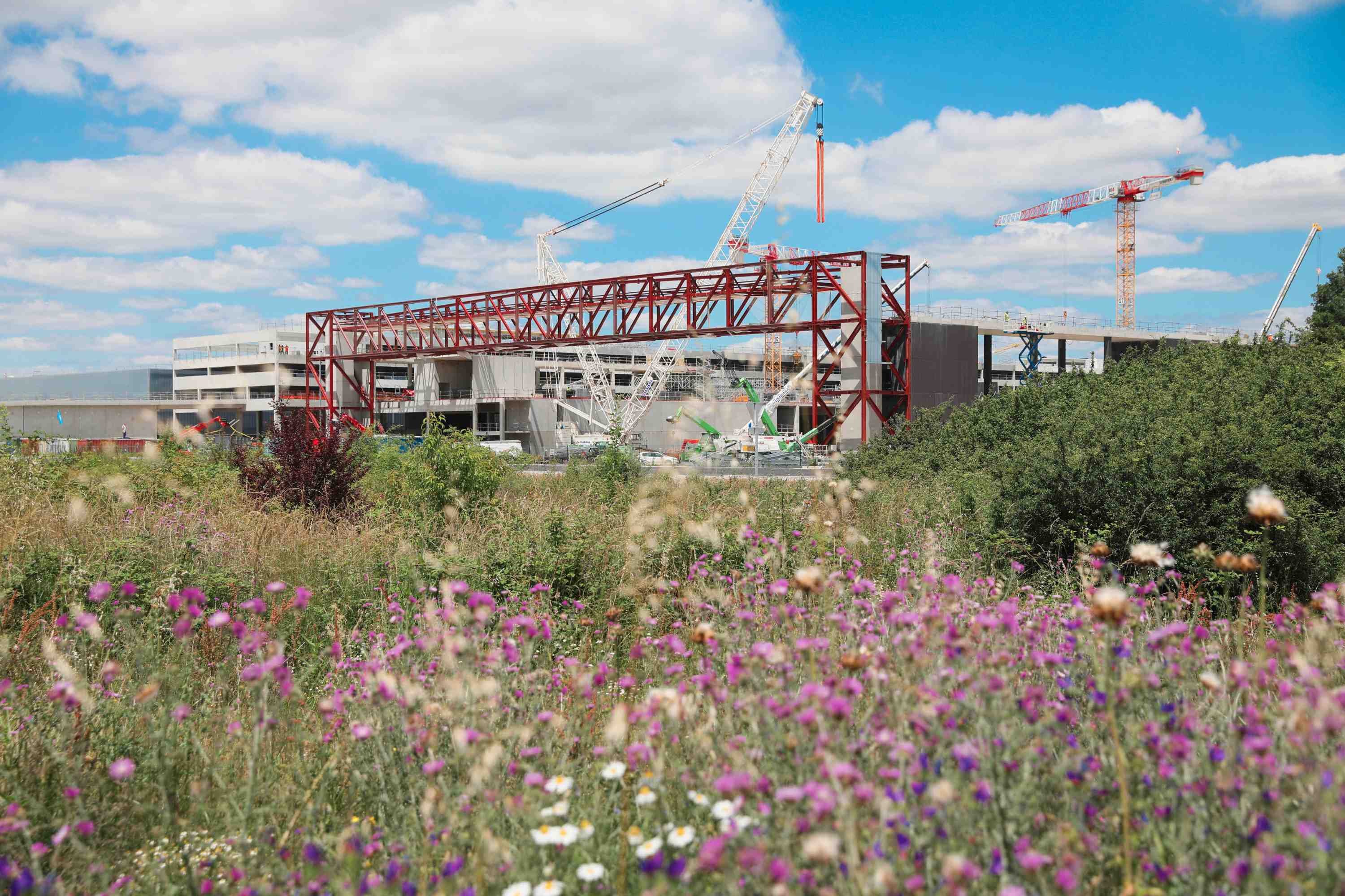 Visite chantier du Pex