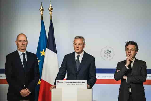 Lescure Le Maire et Béchu