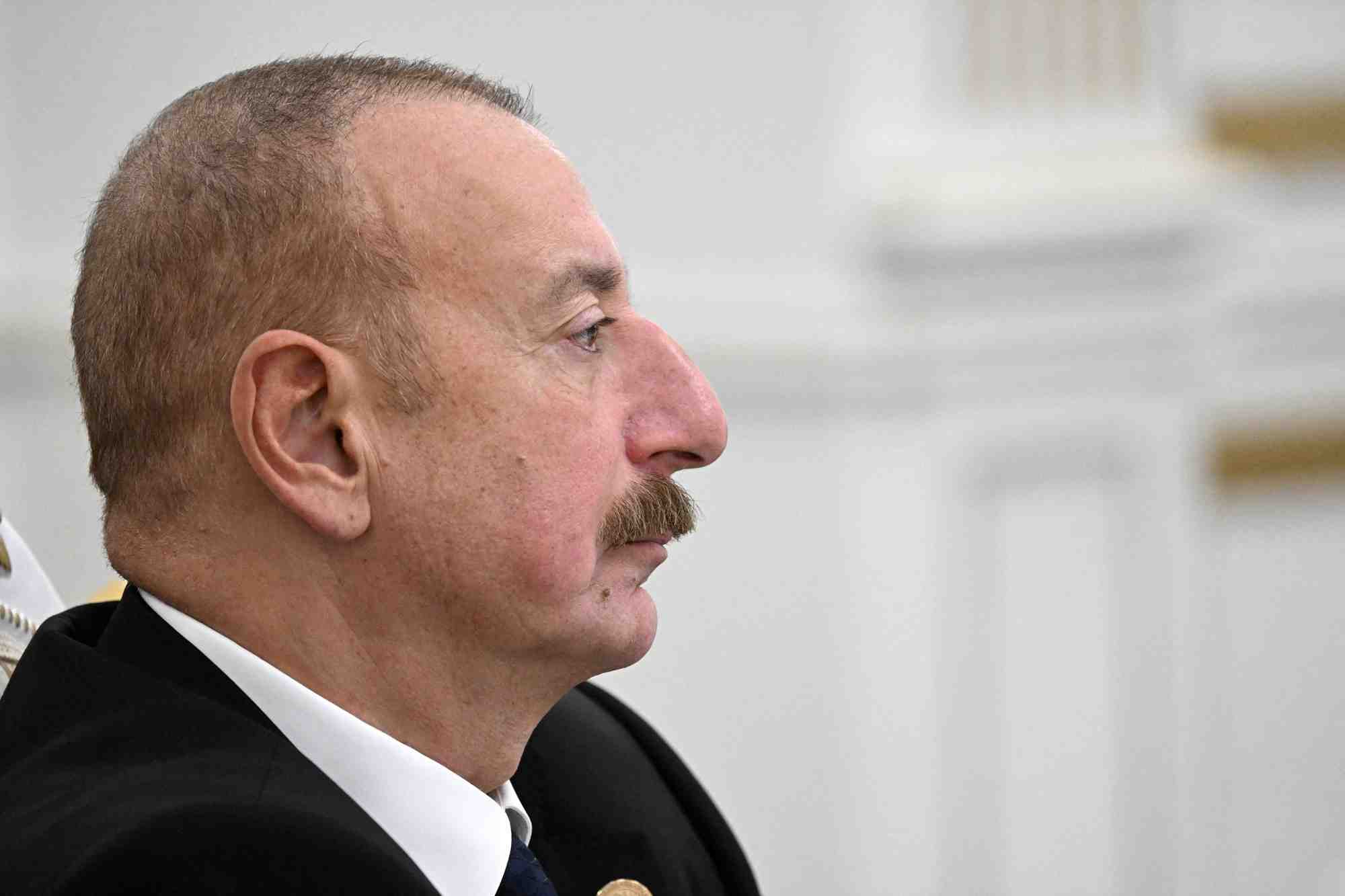 L'actuel president azerbaidjanais, ilham aliev