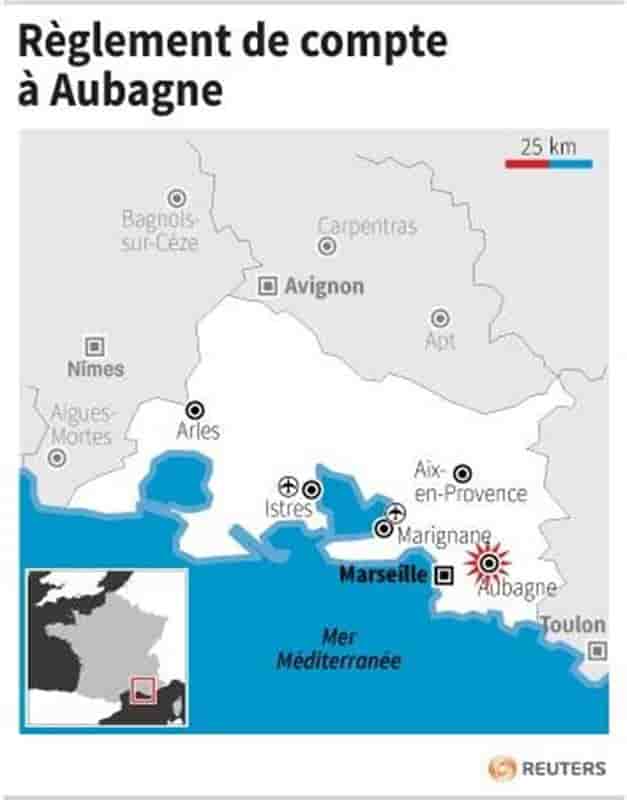 Un mort dans un règlement de compte à Aubagne