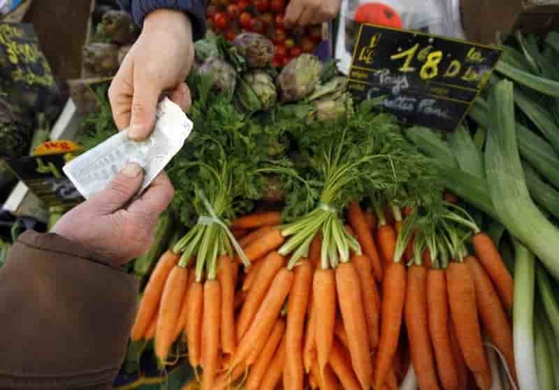 Recul des prix a la consommation en septembre