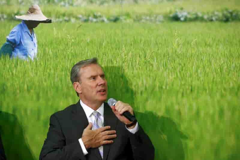 Le directeur general de syngenta mike mack demissionne