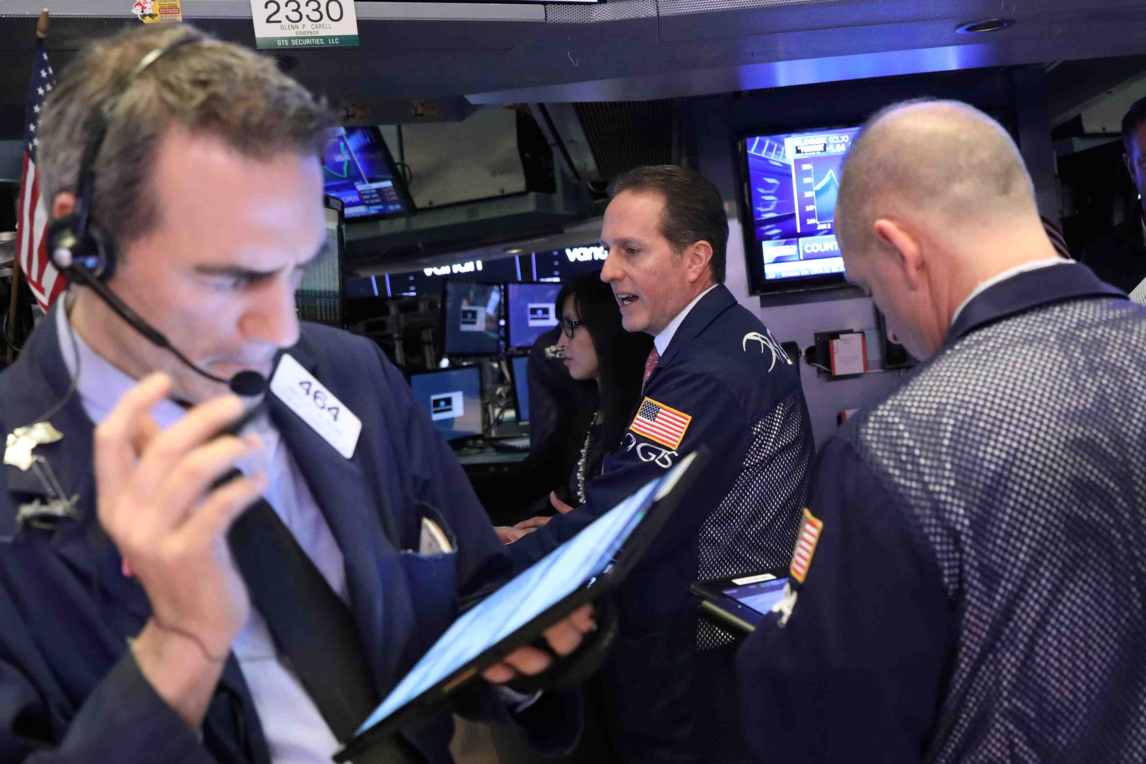 La bourse de new york finit en hausse