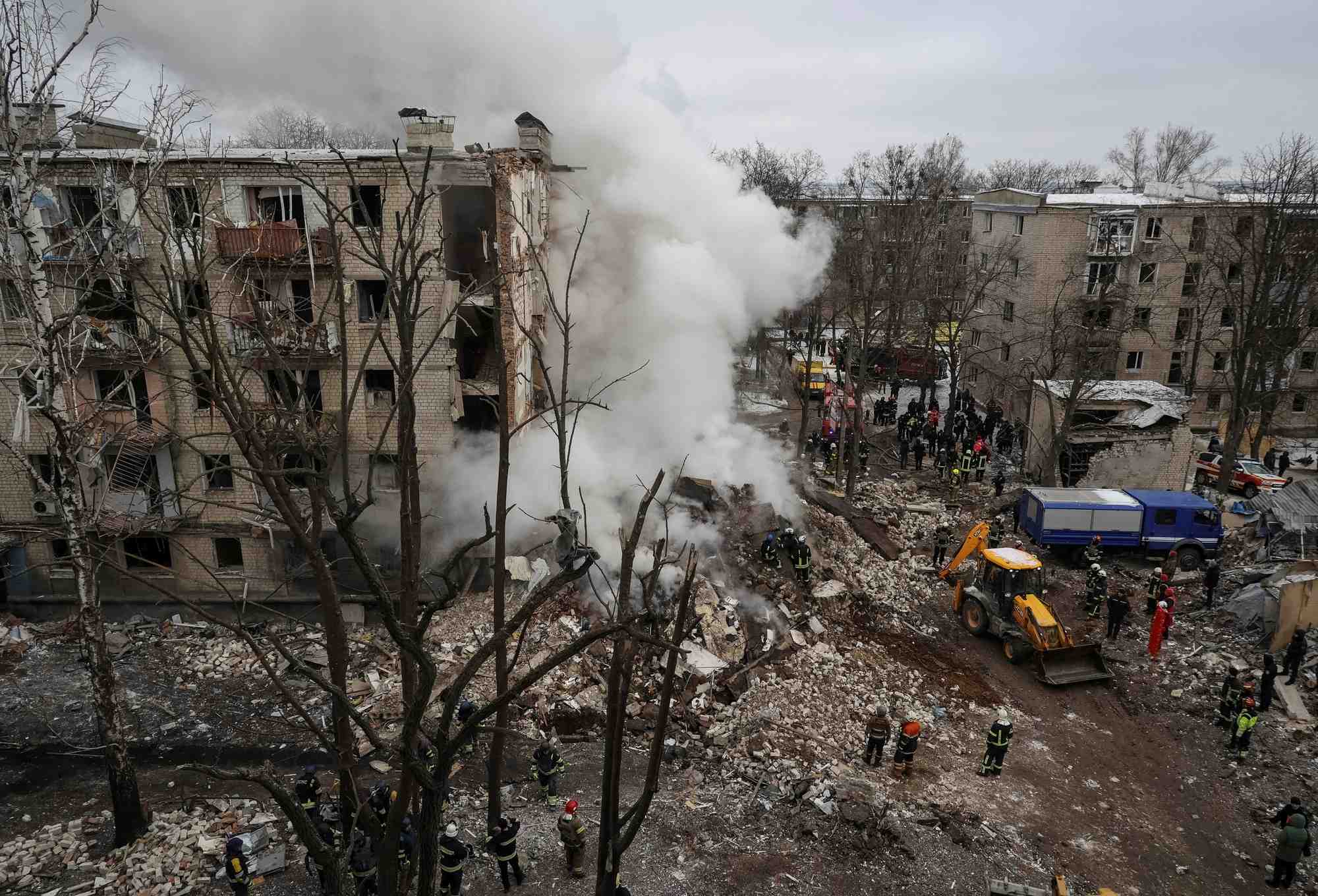 Les services de sécurité (SBU) de l'Ukraine accusent l'ennemi russe d'employer des missiles de fabrication nord-coréenne pour mener des frappes meurtrières contre des cibles civiles - Photo d'illustration.