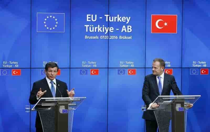 L'accord ue-turquie sur les migrants lie a la question chypriote