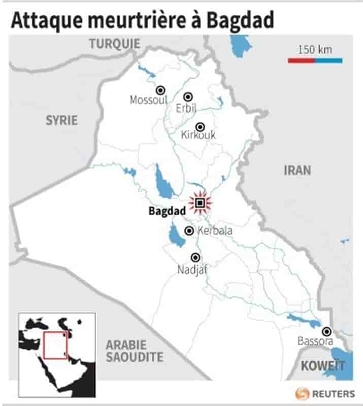Un bâtiment gouvernemental attaqué à Bagdad, 18 morts