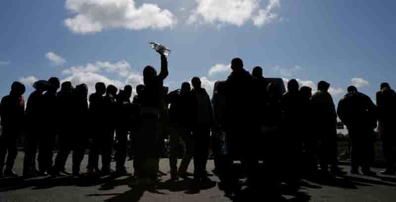 Rixe entre migrants a calais